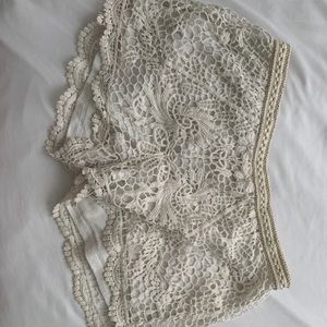 Lace shorts